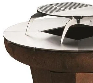 BBQ with Grills Color Corten Steel With Customize Logo