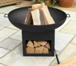 Garden Kitchen Heavy Duty Corten Steel Eco-Friendly Firewood BBQ Fire Pit Grill