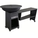 Barbecue Steel Fire Pit Barbecue Grill Bbq Steel Bbq Portable Steel Bbq Fire Pits