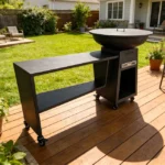 Outdoor Cooking Rustic Steel for Outdoor Garden Fire Pit Table BBQ
