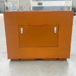 Customized Outdoor Gas Fire Pit Table Corten Steel Natural Rusted Finish Powder Coated Surface Eco-Friendly for Garden Patio Use