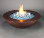 Globe Outdoor Corten Steel Fire Pit Heavy Duty Firepit