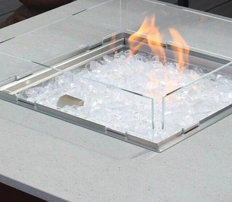 Propane Gas Corten Steel Fire Pit Bowl Outdoor Eco-Friendly Powder Coated