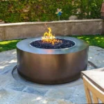 Decorative Modern Design Propane Fire Pit Table Gas Outdoor Corten Steel Fire Pit Nature Gas