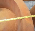 Decorative Modern Design Propane Fire Pit Table Gas Outdoor Corten Steel Fire Pit Nature Gas