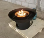 Professional Manufacturer Outdoor Corten Steel Propane Gas Fire Pit Patio Heater