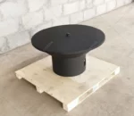Outdoor Corten Steel Gas Fireplace Fire Pits Propane Gas Patio Heater