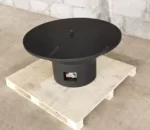 Outdoor Corten Steel Gas Fireplace Fire Pits Propane Gas Patio Heater