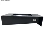 Corten Steel Gas Fire Place Safety Propane Fuel Burner Fire Pit Eco-Friendly Outdoor Warming