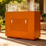 Outdoor Furniture Gas Fireplace Garden Patio Table Propane Fire Pit Propane