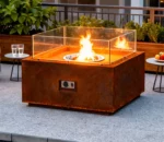 Smokeless Gas Garden Patio Fire Table Outdoor Fire Pits Propane Fire Pit