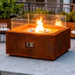 China Manufacture Good Quality Outdoor Rectangle Fire Pit