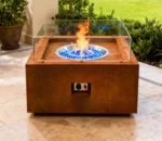China Manufacture Good Quality Outdoor Rectangle Fire Pit