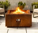 China Manufacture Good Quality Outdoor Rectangle Fire Pit