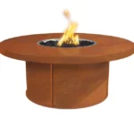 Wholesale Corten Steel Fire Pit Table Propane Gas BBQ Eco-Friendly Powder Coated Outdoor