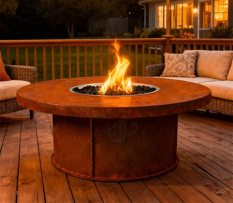 Indoor Outdoor Heating Fire Pit Table Garden Fire Pit Table