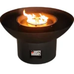 Outdoor Corten Steel Propane Gas Fire Pit Patio Heater with Eco-Friendly Design