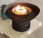 Garden Outdoor Corten Steel Gas Fire Pit Propane Eco-Friendly Powder Coated
