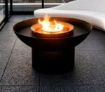 Garden Outdoor Corten Steel Gas Fire Pit Propane Eco-Friendly Powder Coated