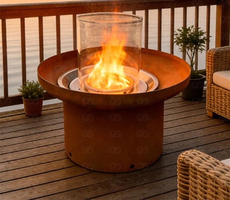 New Arrive Outdoor Gas Fire Pit Heater Propane Fire Pit for Garden