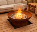 New Arrive Outdoor Gas Fire Pit Heater Propane Fire Pit for Garden
