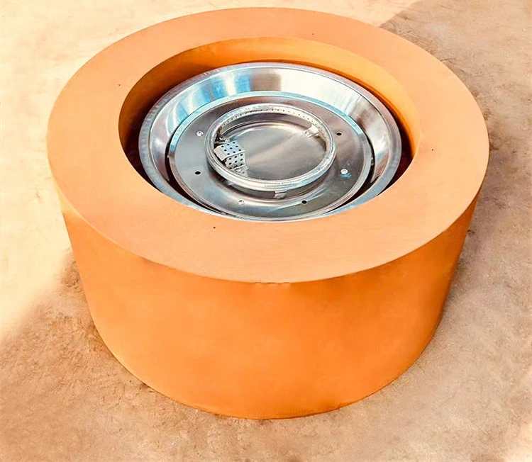 Wholesale Propane Natural Corten Steel Gas Table Fire Pit
