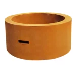 Corten Steel Natural Rusted Eco-Friendly Powder Coated Gas Fire Pit Tabletop Outdoor Patio Heater
