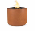 Corten Steel Heater Gas Outdoor Fire Pit Outdoor Smokeless Gas Fire Pit