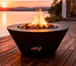 New Product Outdoor Gas Firepit Table Tabletop Gas Firepit