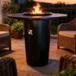 Corten Gas Fire Pit Corten Steel Burner Fire Pits Gas Stove Table Outdoor