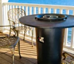 Garden Metal Fire Pit Propane Table Top Firepits Outdoor Gas Fire Pits