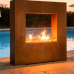 Customized Outdoor Furniture Patio Fire Pit Outdoor Fire Pit Table Pool Gas Fire Bowl Pit