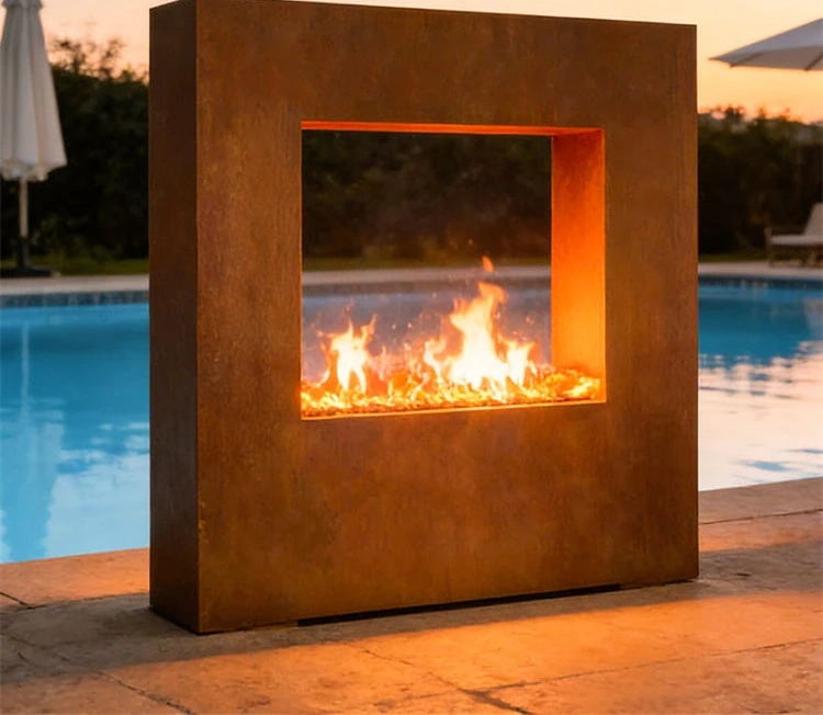 Customized Outdoor Furniture Patio Fire Pit Outdoor Fire Pit Table Pool Gas Fire Bowl Pit