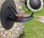 Corten Metal Fireplace Accessories/corten Steel Fireplace Table Outdoor