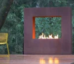 New Design Gas Burning Stove Fireplace Outdoor and Indoor for Cabin