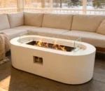 Outdoor Heater Patio Gas Firepit Tables Garden Patio Table Propane Fire Pit Steel Fire Pit
