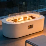Outdoor Heater Patio Gas Firepit Tables Garden Patio Table Propane Fire Pit Steel Fire Pit