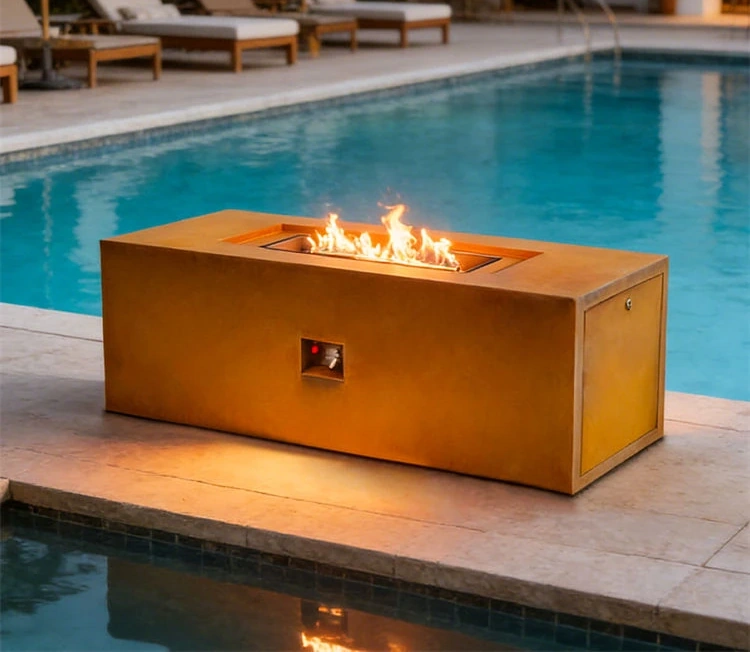 Gas Propane Fire Pit Gas Fire Pit Table Rectangle Gas Fire Pit Table Outdoor