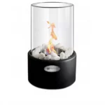 Real Smokeless Flame Indoor/Outdoor Portable Steel Small Tabletop Ventless Mini Garden Fire Pit Ethanol Fireplace