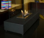 Natural Gas Fire Pit Tabletop Fireplace with Glass Gas Fire Pit on Sale Factory