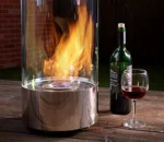 Indoor Tabletop Mini Portable Fire Place Stainless Steel Smokeless Fire Bowl Outdoor Table Top Gas Fire Pit