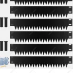 Durable Landscape Garden Edging Strip Lawn Grass Decoration Edging Garden Border