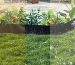 Durable Landscape Garden Edging Strip Lawn Grass Decoration Edging Garden Border