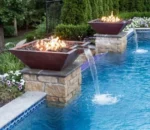 Outdoor Decoration Corten Steel Fire Sphere,Round Steel Fire Pit,fire Bowl