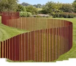 Customizable Garden Screen Fence Panel Privacy 3D Modeling Service Pressure Treated Nature Wood Type OEM Available