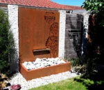 Laser Cut Decoration Garden Metal Corten Steel Screens