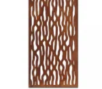 Corten Garden Fence Decorations Metal Fence Fences Panels