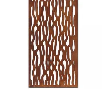 Corten Garden Fence Decorations Metal Fence Fences Panels
