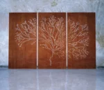 Corten Garden Fence Decorations Metal Fence Fences Panels