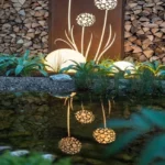 Outdoor Privacy Manufacturer Corten Steel Garden Decorative Screens
